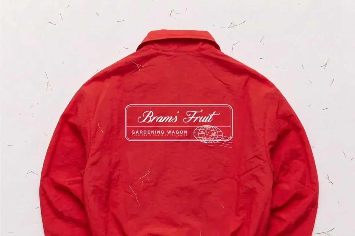 Bram's Fruit red jacket