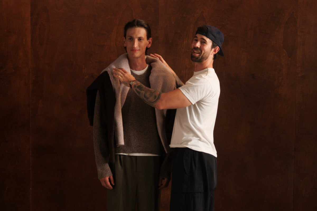 Daniel Simmons on shoot