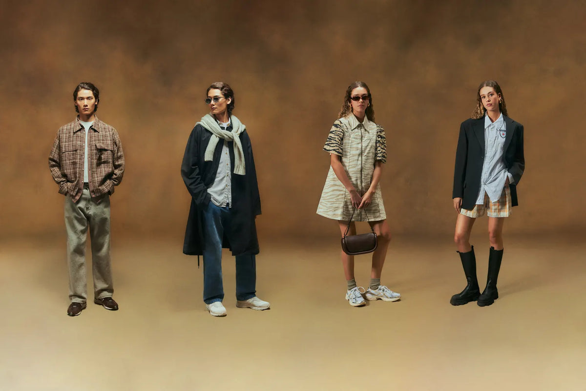 Models wearing clothes from END.
