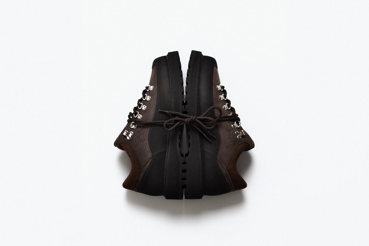 A pair of brown Diemme boots