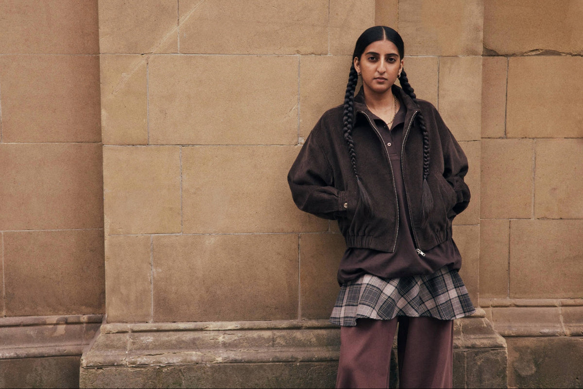 Alina Akbar wearing END. LABEL