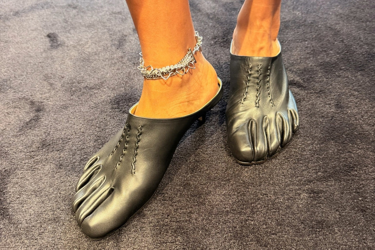 MM6 glove shoes