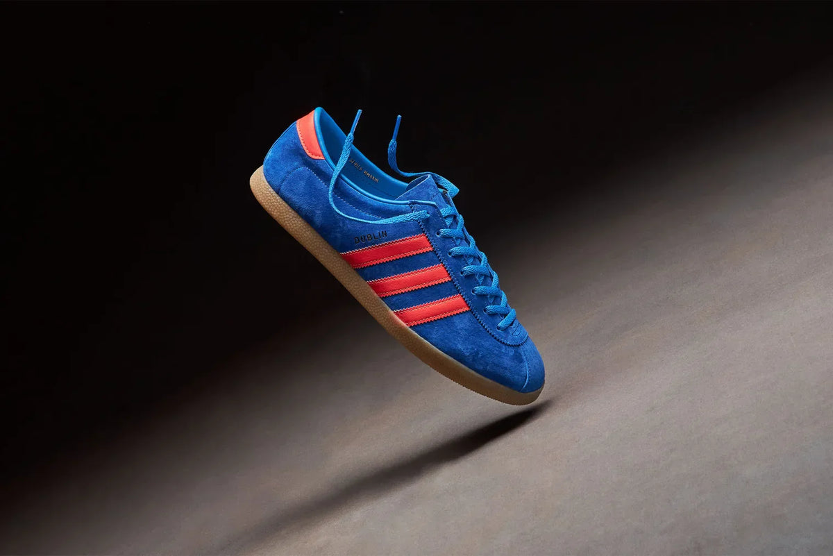 The adidas Dublin sneakers.