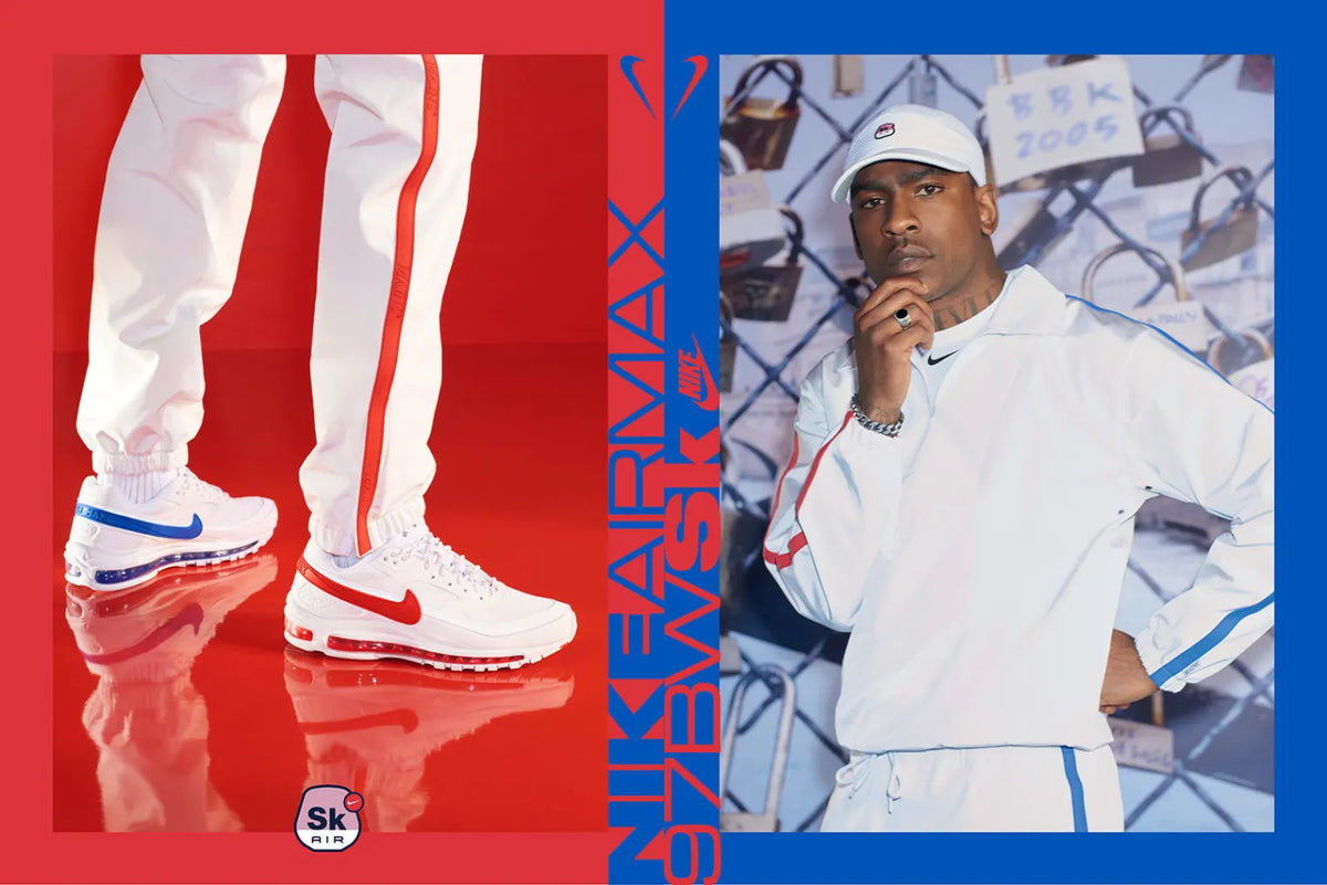 The Nike x Skepta Air Max 97/BW sneakers.