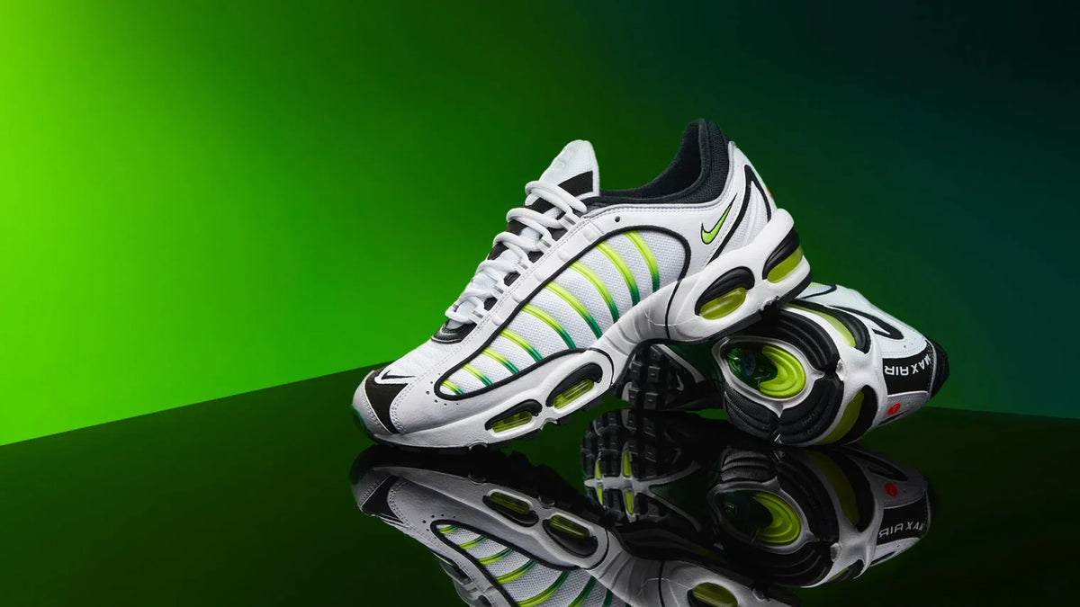 The Nike Tailwind sneakers.