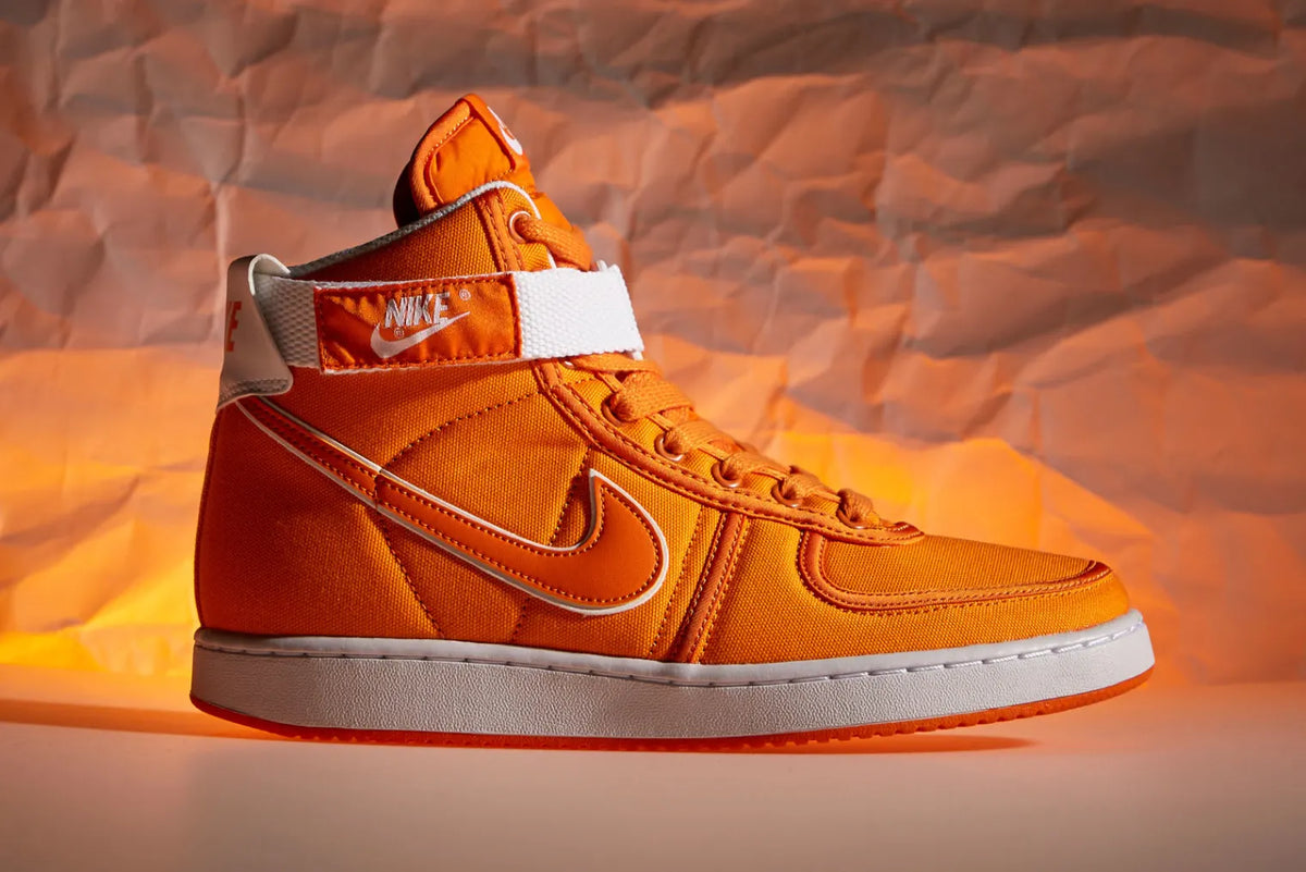 The Nike Vandal High Supreme 'Doc Brown' sneaker.