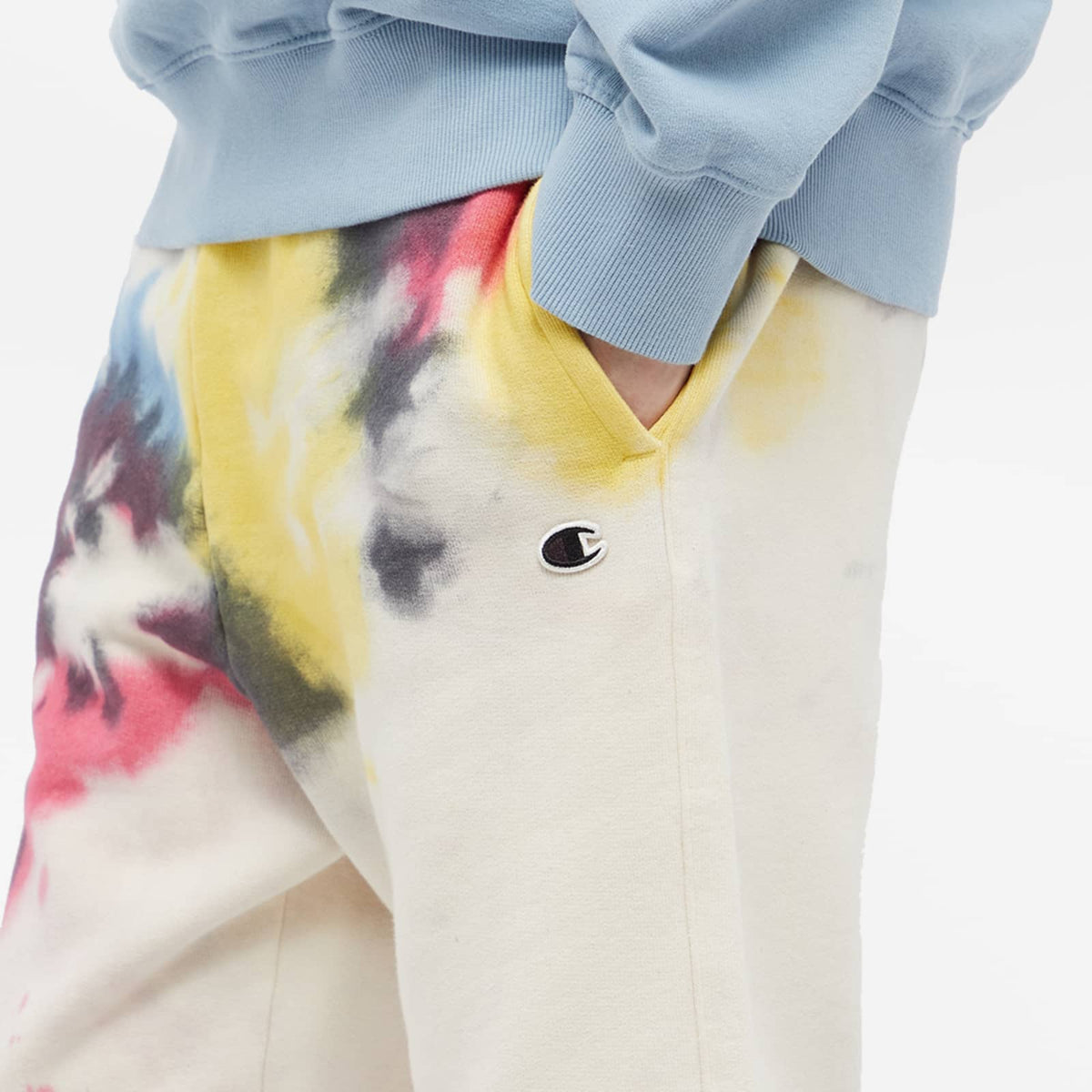 Champion Natural Tie Dye Raw Sweat Short
