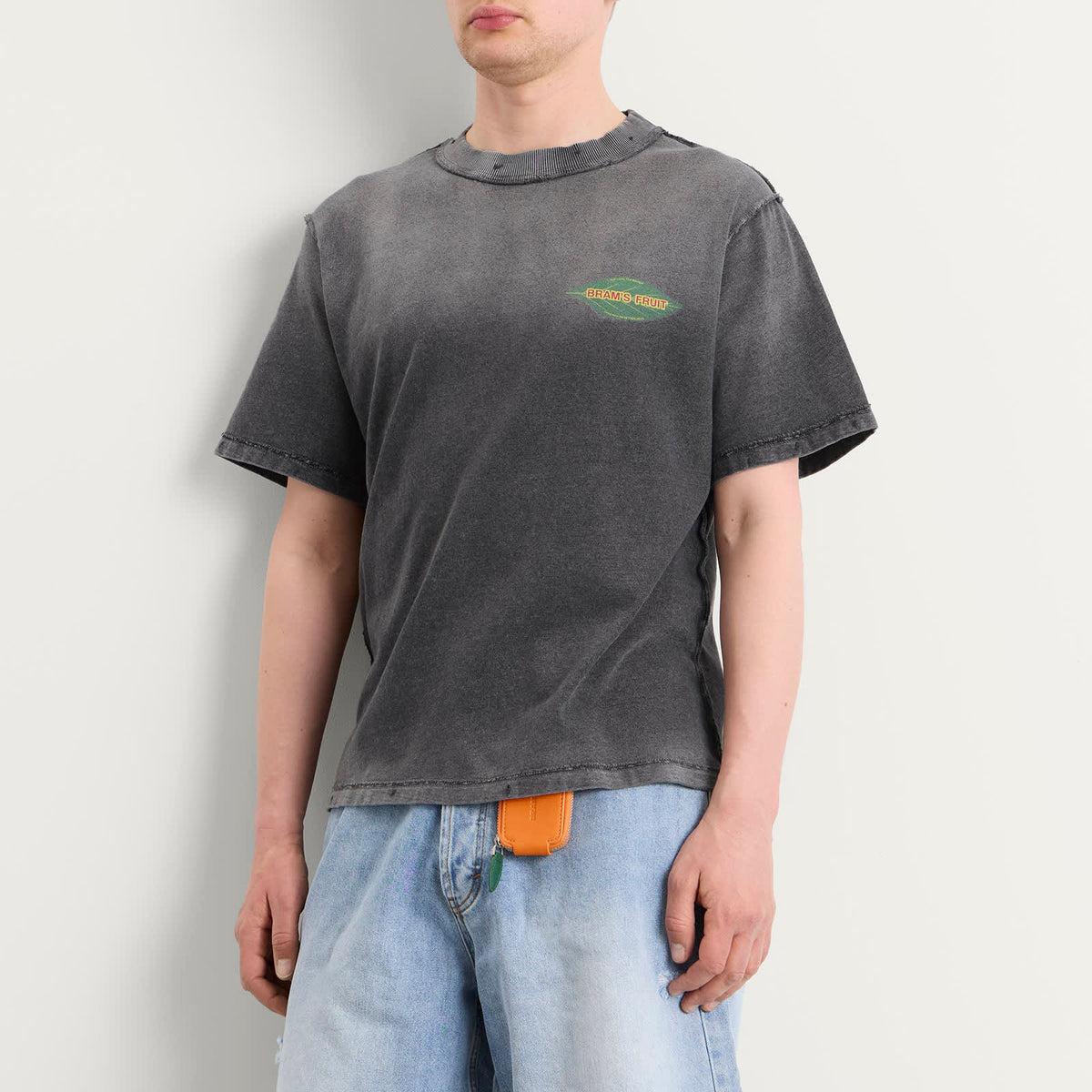 Bram's Fruit Distressed Leaf T-Shirt