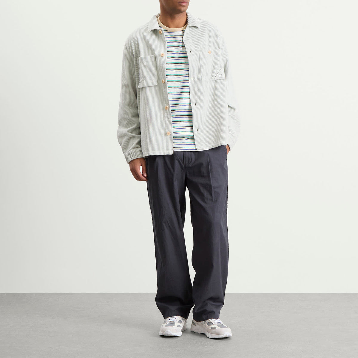 Folk Anniversary Patch Overshirt