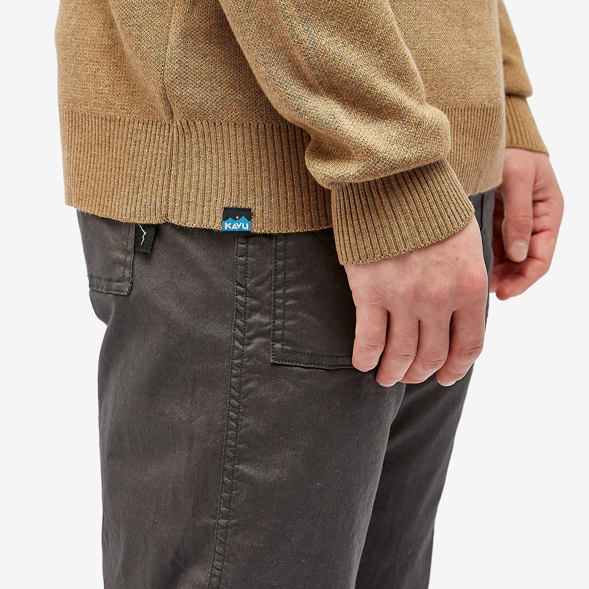 Kavu Highline Jacquard Crew Knit