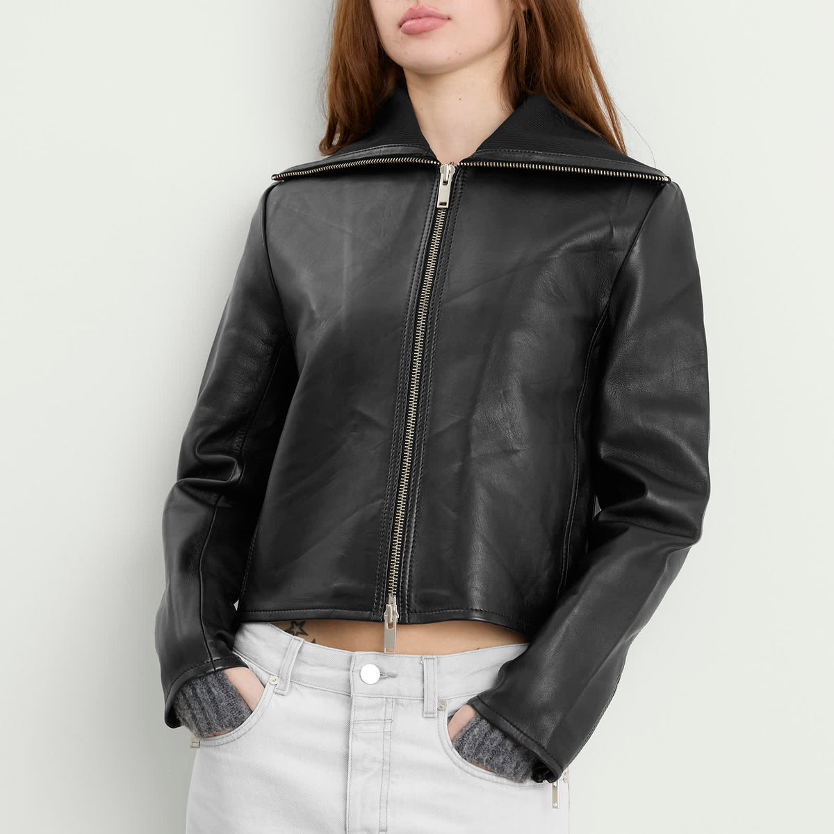 Samsøe Samsøe Sashira Leather Jacket
