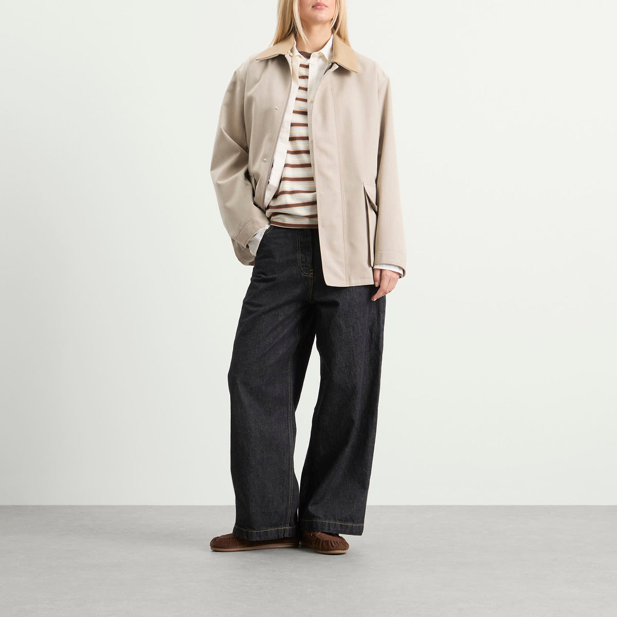 Auralee Wool Max Canvas Blouson