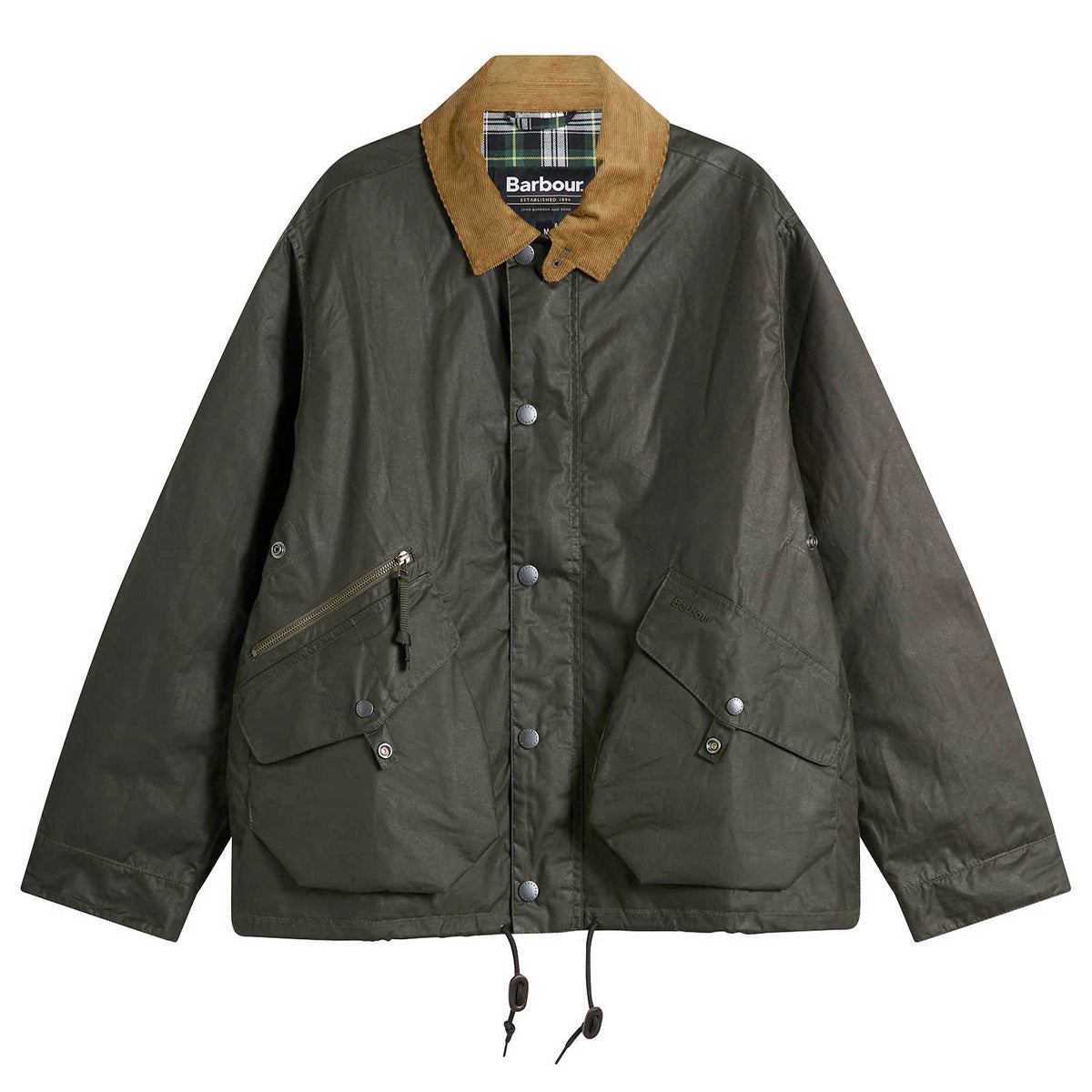 Barbour Heritage+ Modified Endurance Wax Jacket