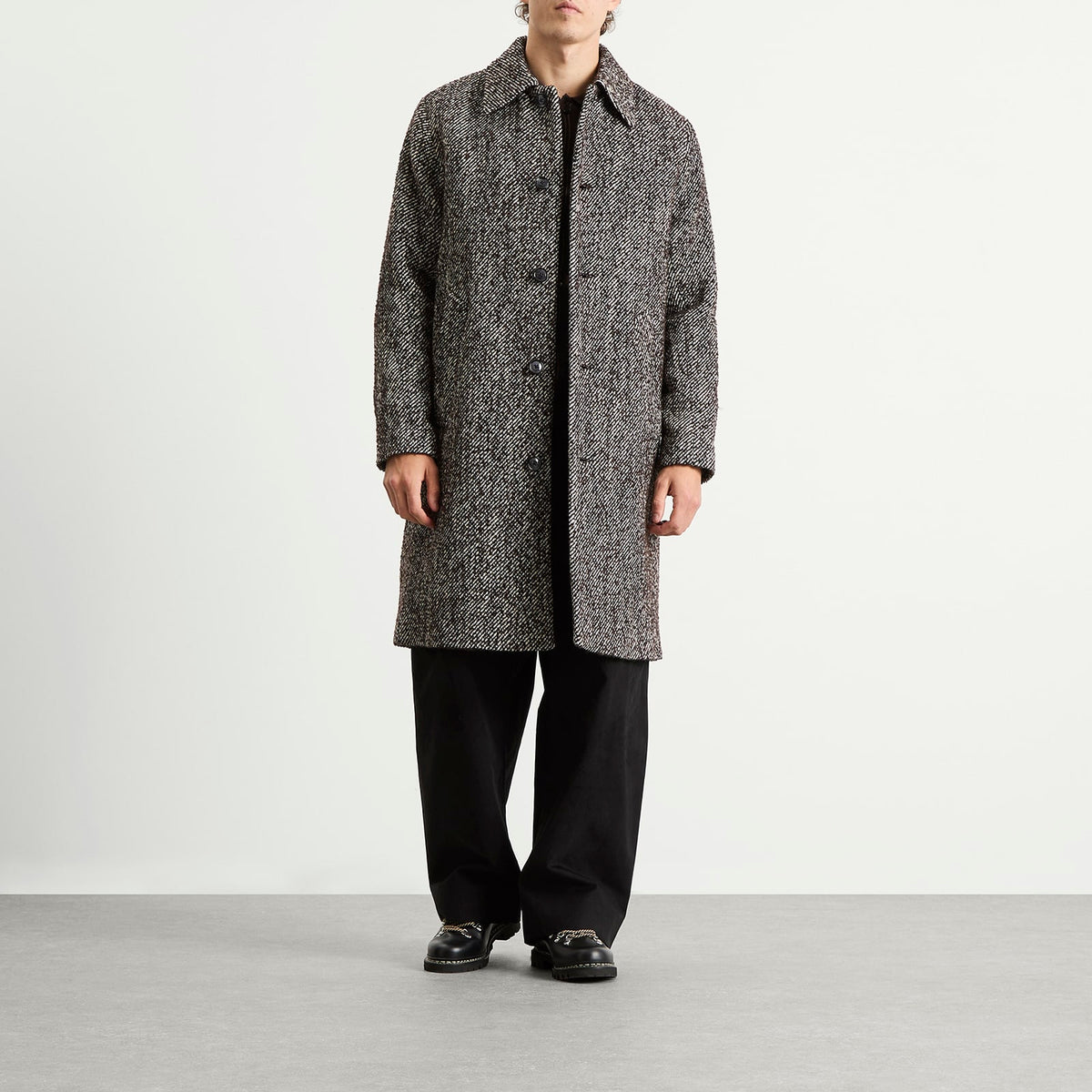 NN07 Franco Wool Overcoat