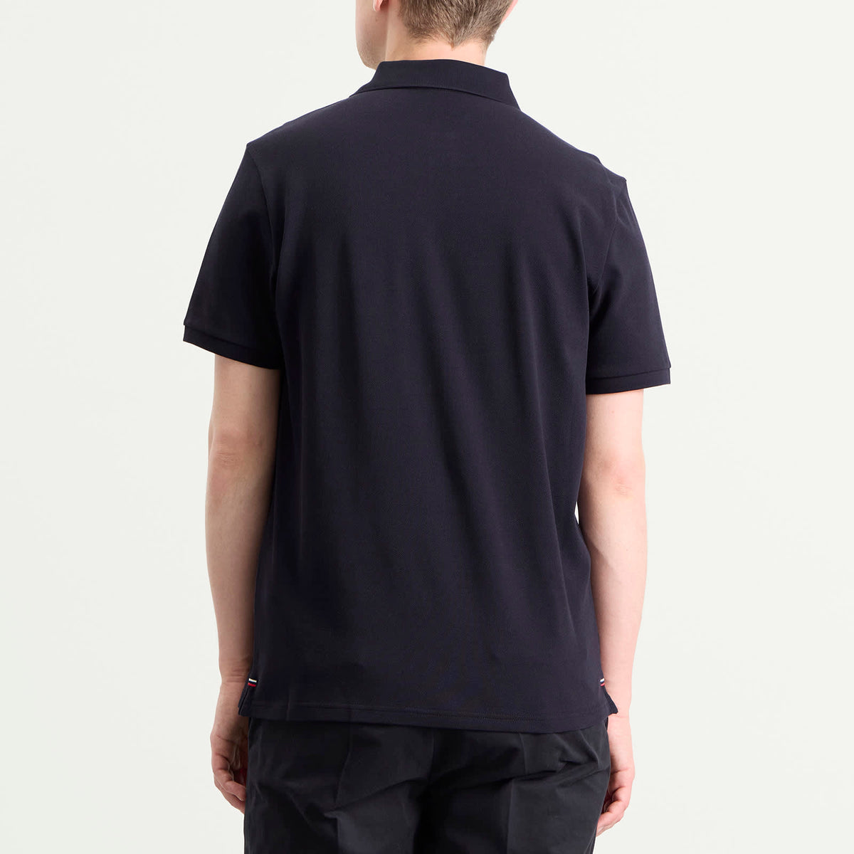 Moncler Cotton Pique Logo Polo