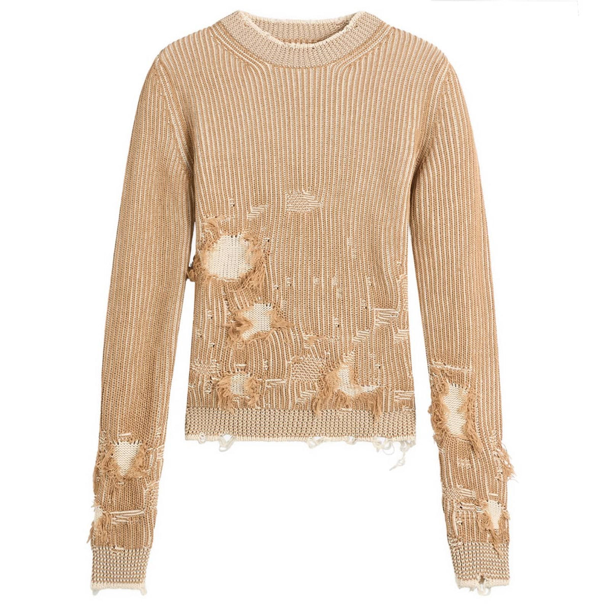 MM6 Maison Margiela Shredded Knit Jumper