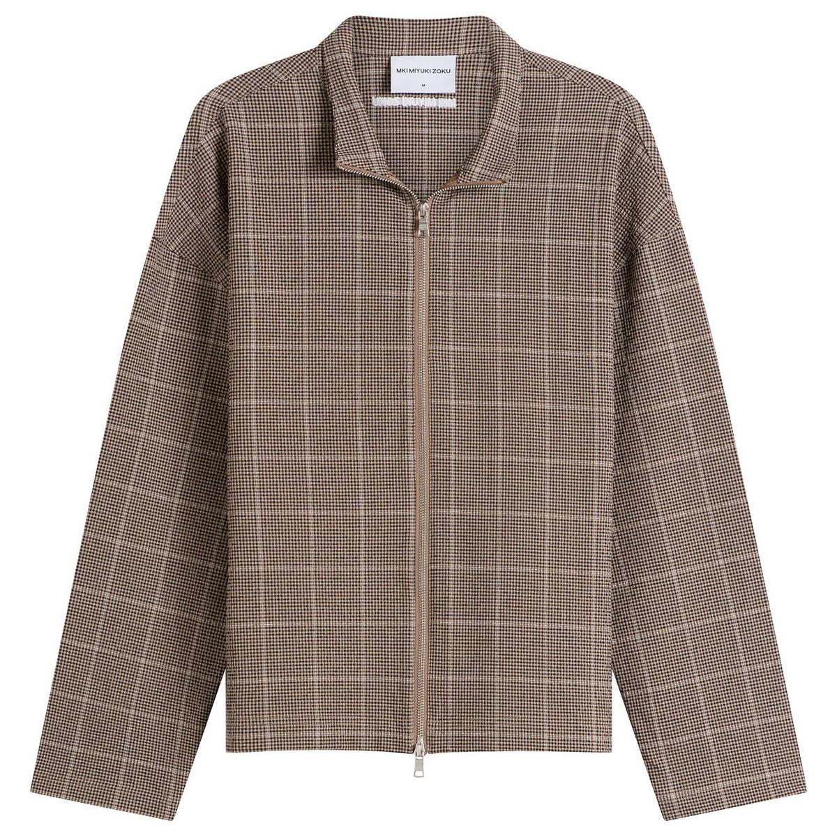 MKI Seersucker Check Track Jacket