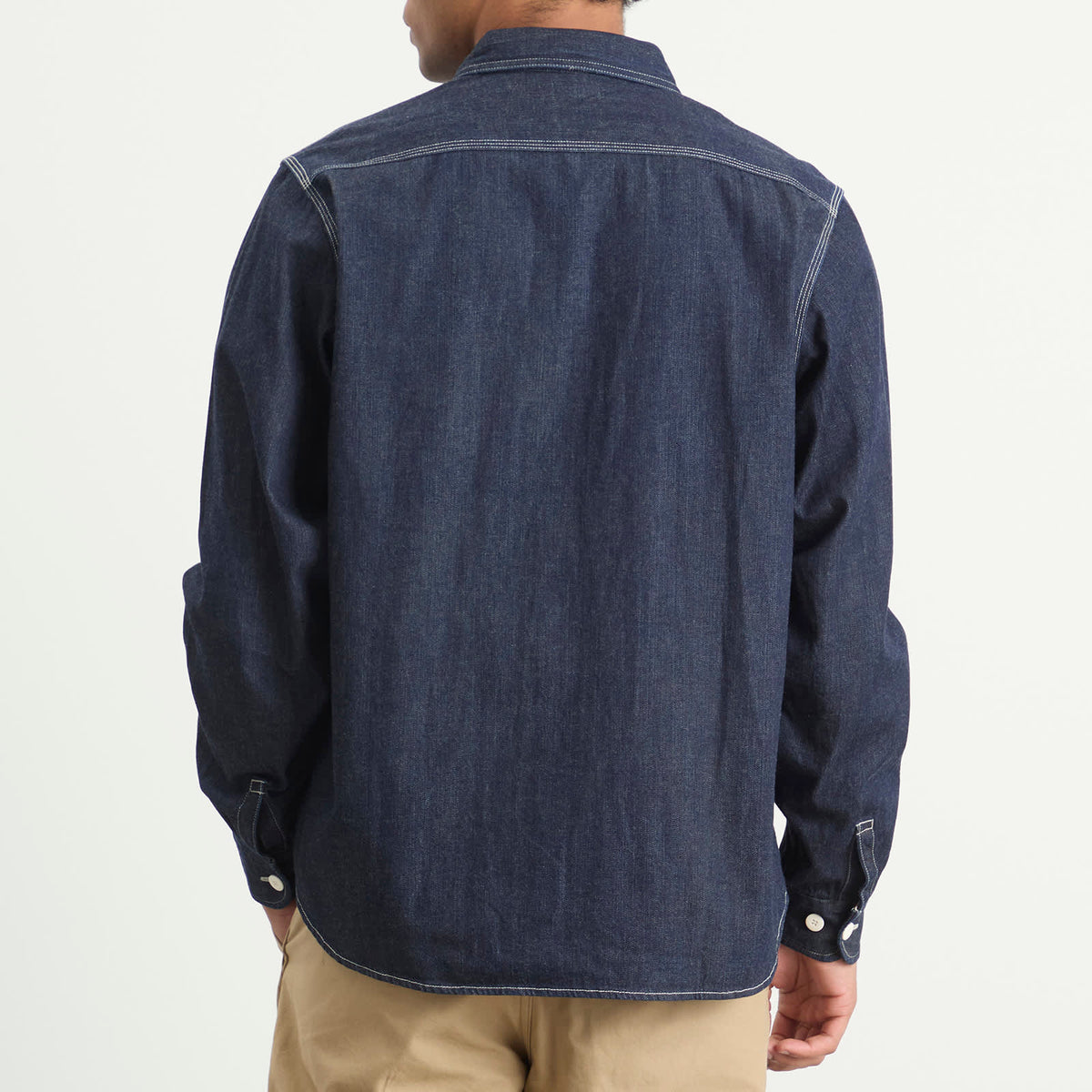 Visvim Mud Wash Denim Shirt