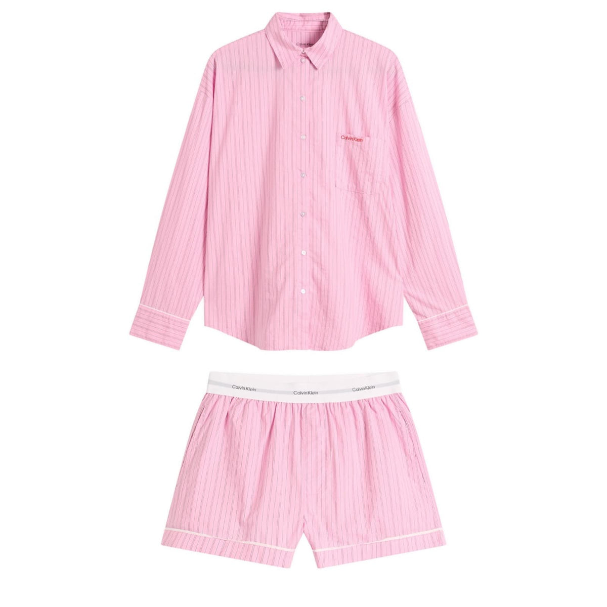 Calvin Klein Cotton Poplin Pyjama Set