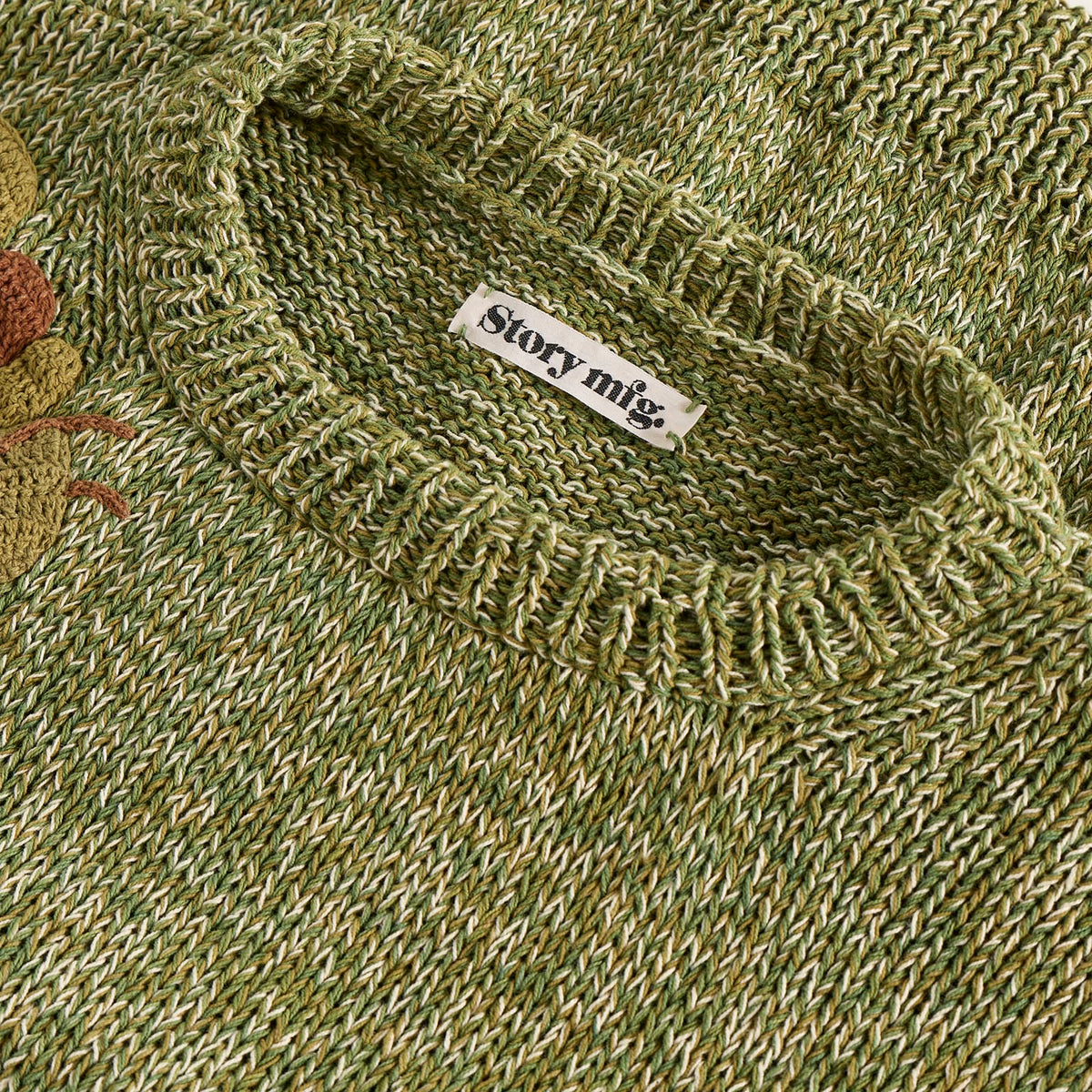 Story mfg. Olive Caterpillar Bulb Jumper - END. Exclusive