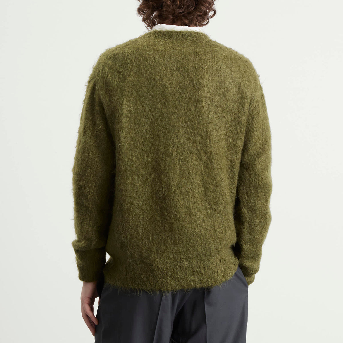 Auralee Brushed Kid Mohair Jumper