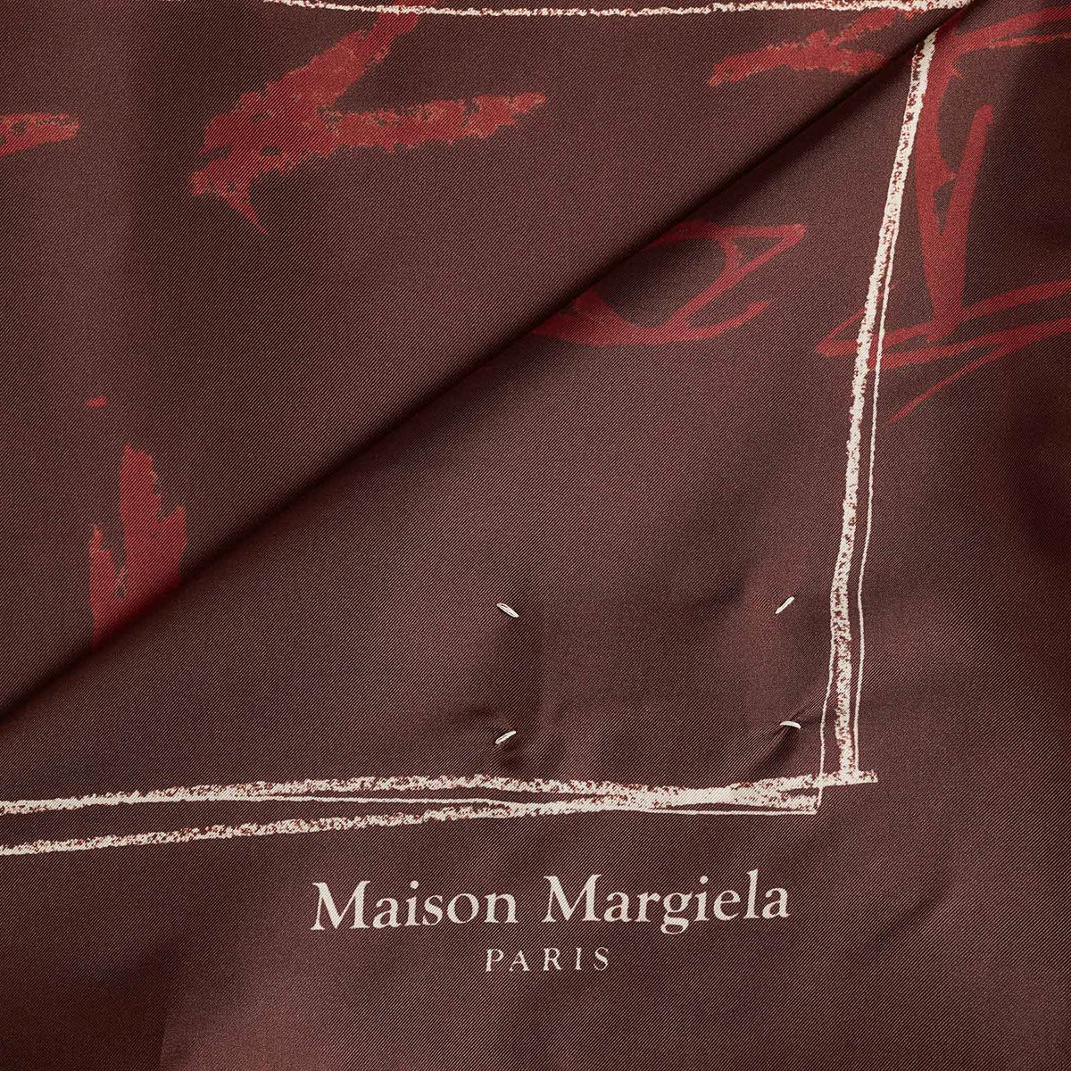Maison Margiela Number Scarf