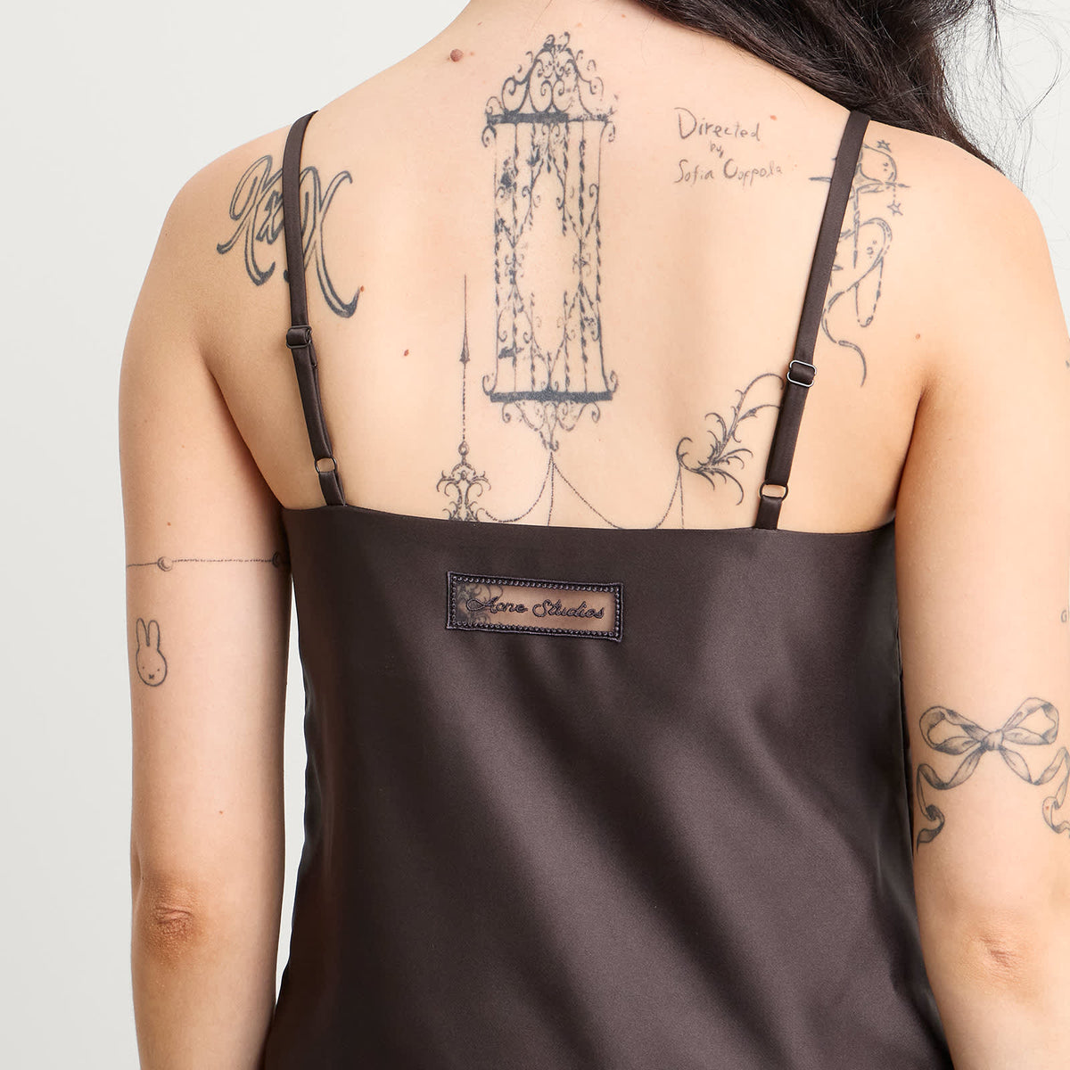Acne Studios Dary Technical Duchesse Dress