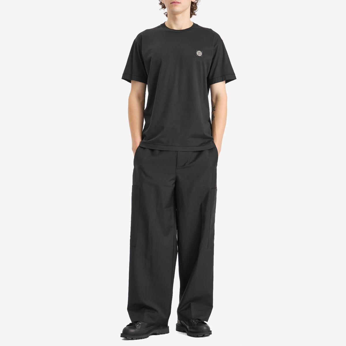 Stone Island Patch Logo T-Shirt