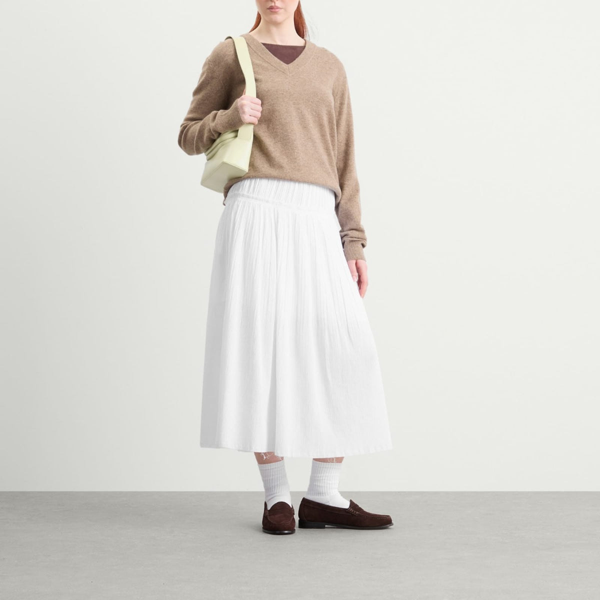 Kijun Pure Pleats Maxi Skirt