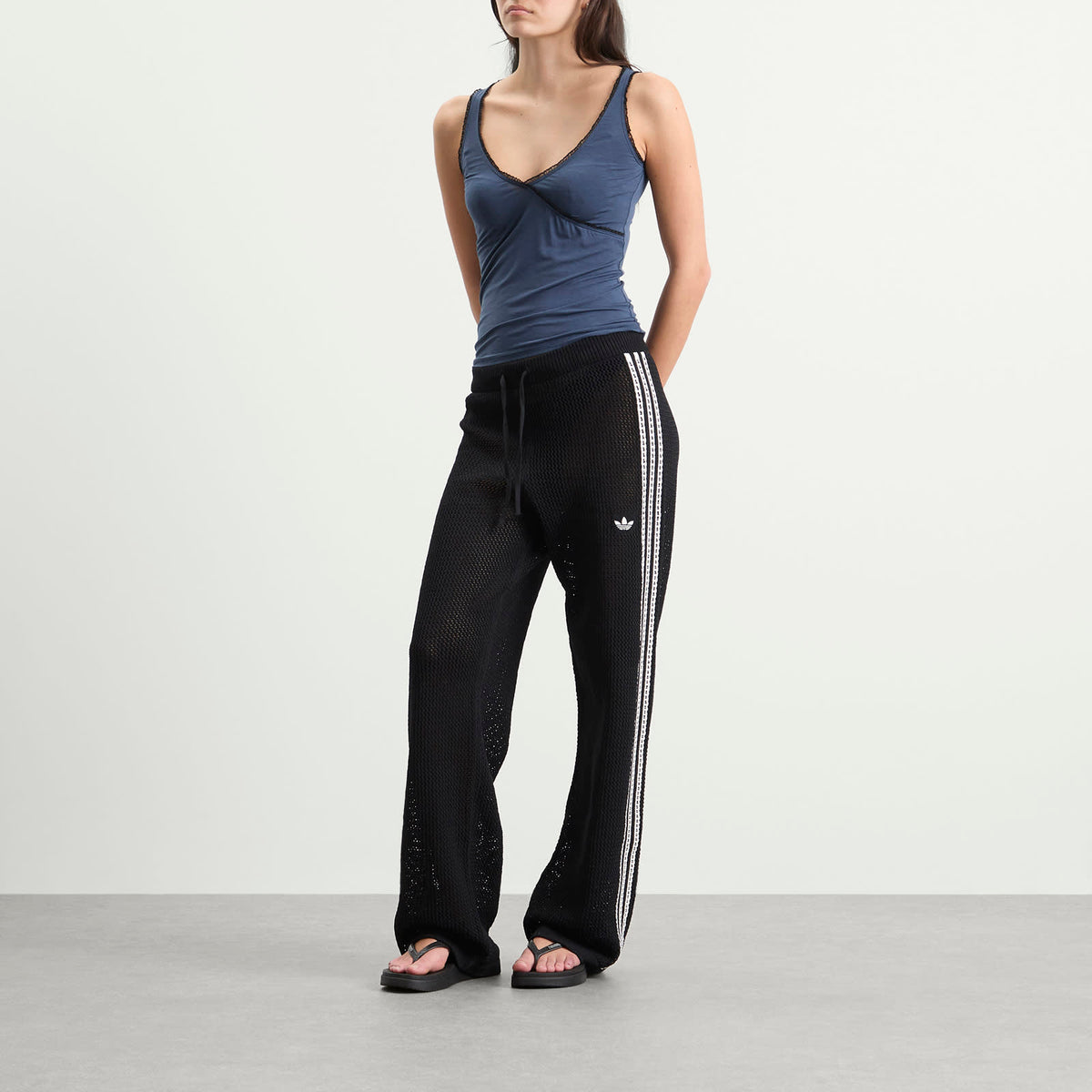 Adidas Crochet Track Pants