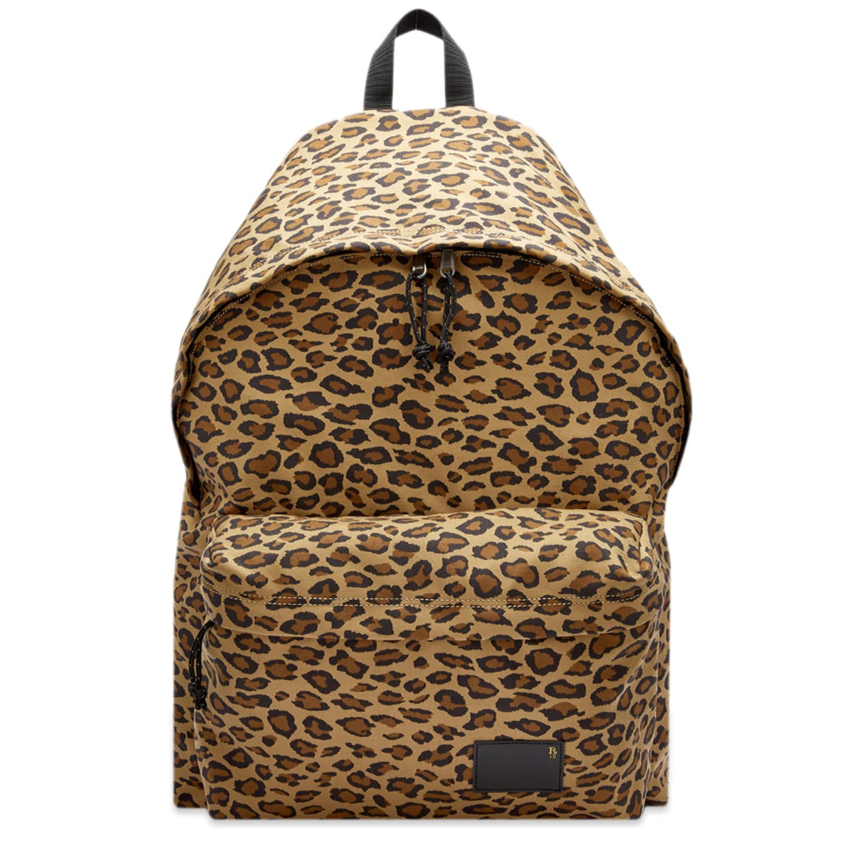 R13 Oversized Leopard Print Backpack