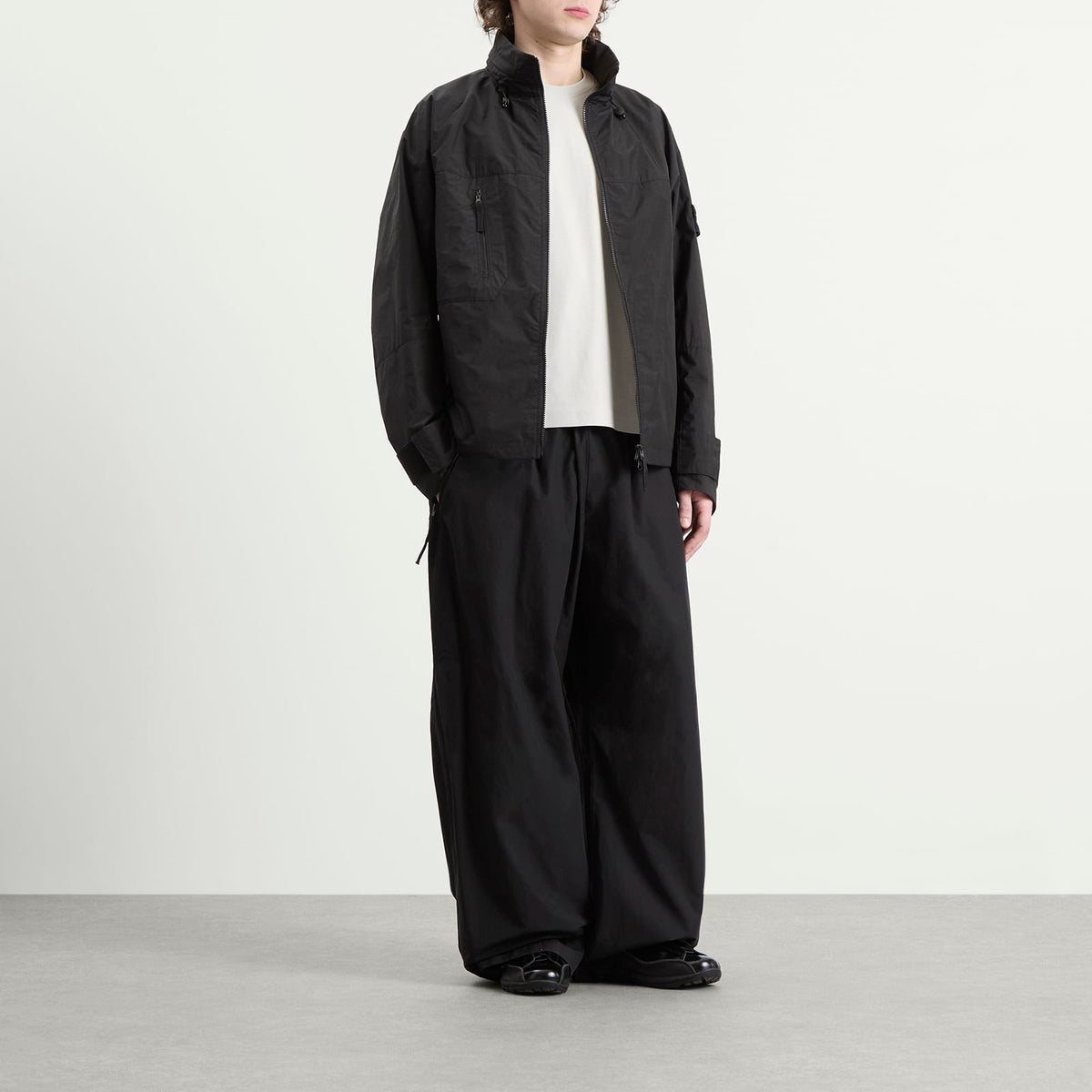 Stone Island Metal Lamina Poly Ripstop Stand Collar Jacket