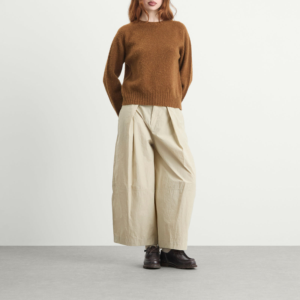 YMC Jets Crew Knit Jumper