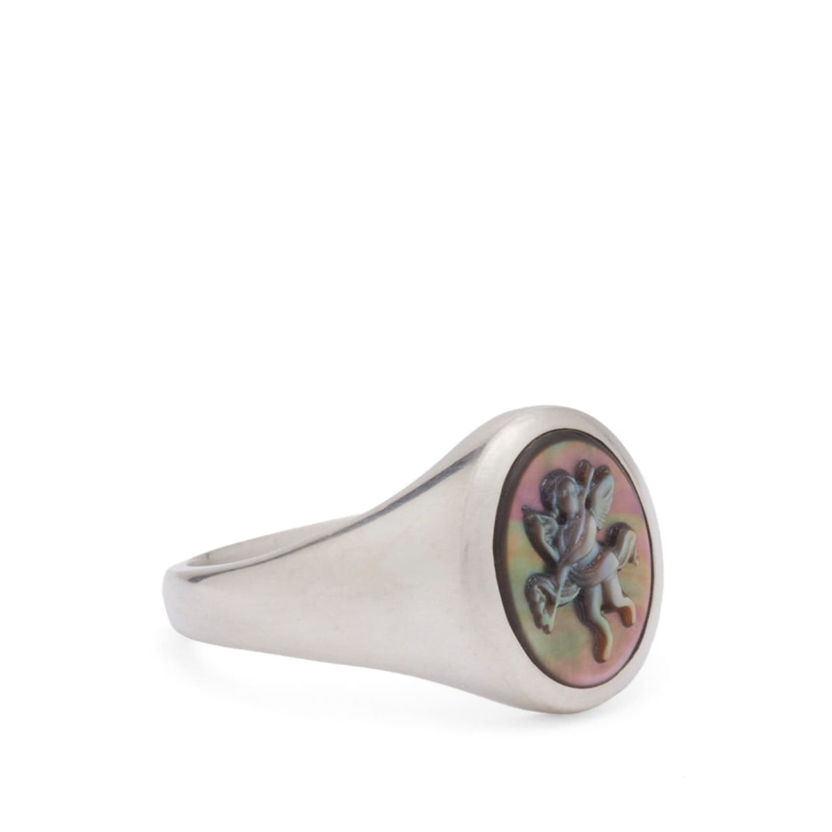 Serge DeNimes Cherub Cameo Ring