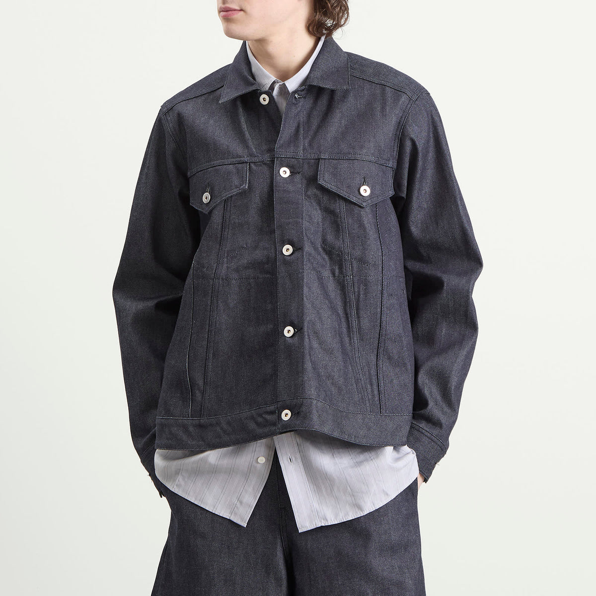 Comme des Garçons Black Denim Jacket