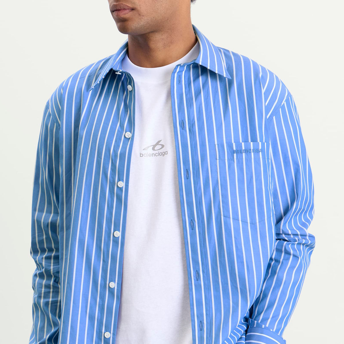Balenciaga Stripe Regular Fit Shirt