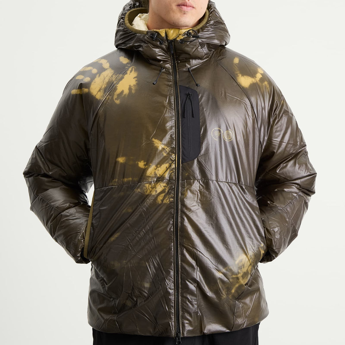 Purple Mountain Observatory Obsidian Shield Puffa Jacket