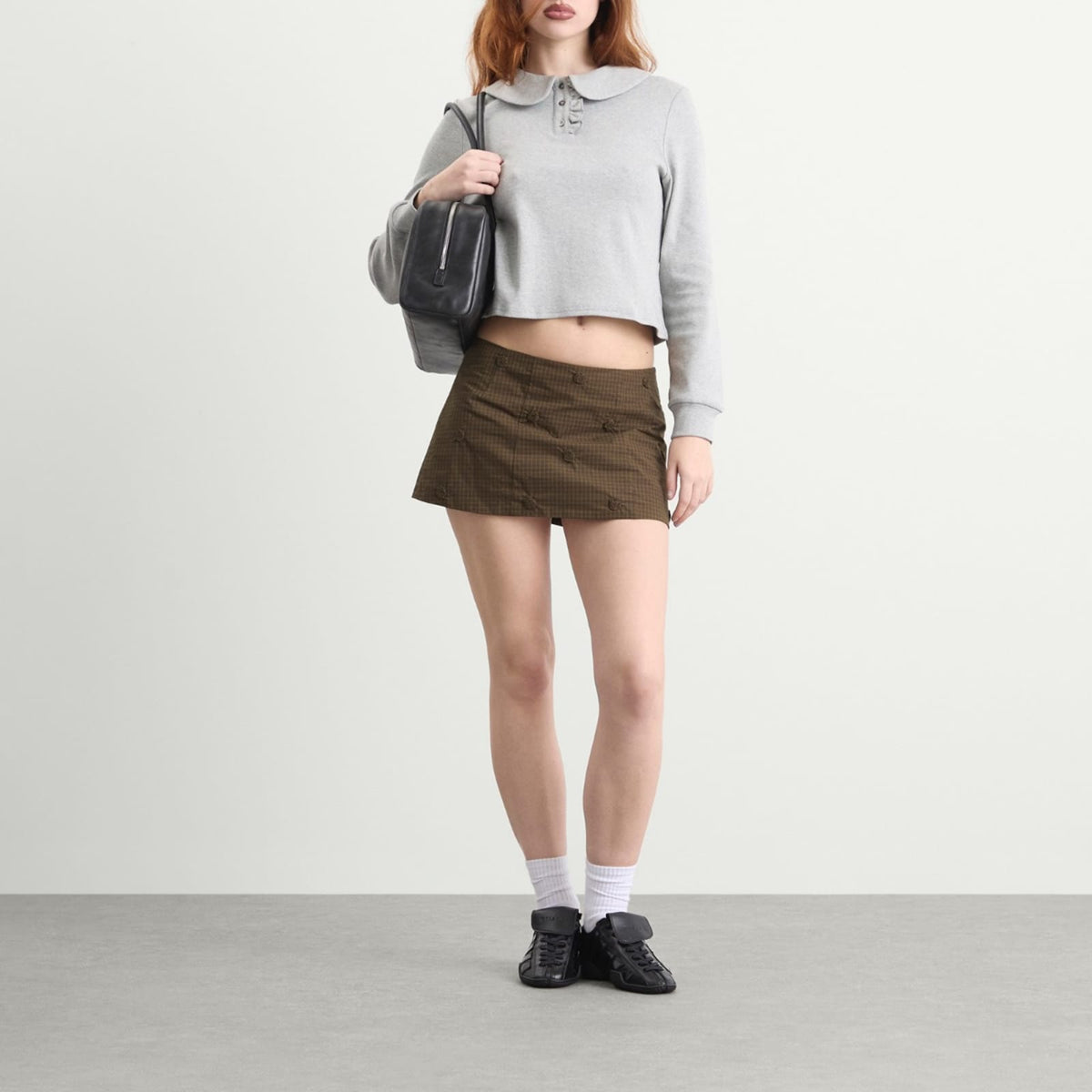 My Mum Made It Rosette Mini Skirt