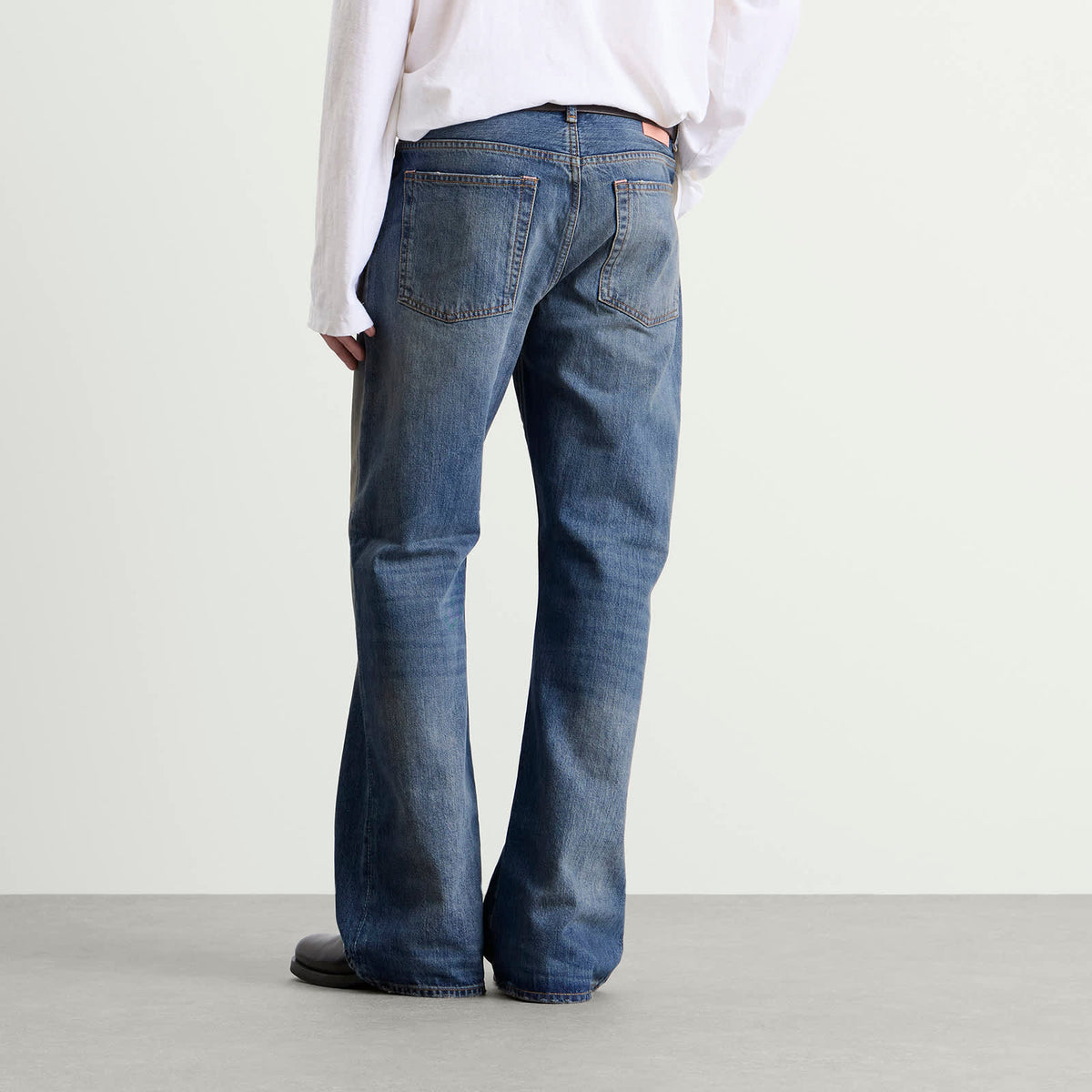 Acne Studios 2021 Mid Blue Bingo Wash Straight Jeans