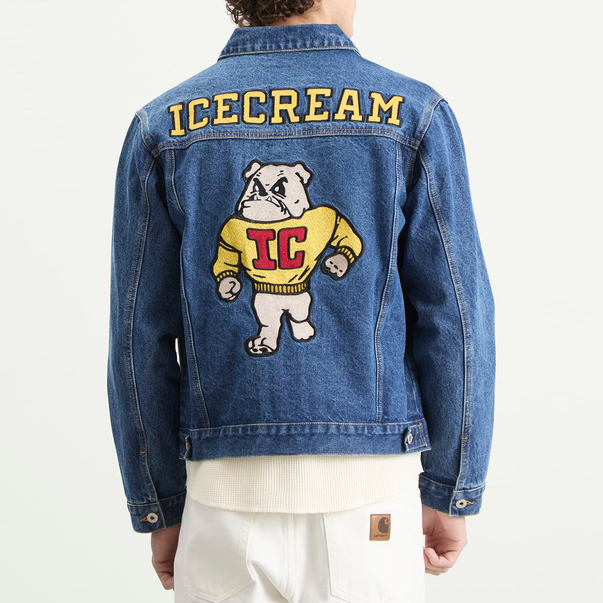 ICECREAM Mascot Denim Trucker Jacket