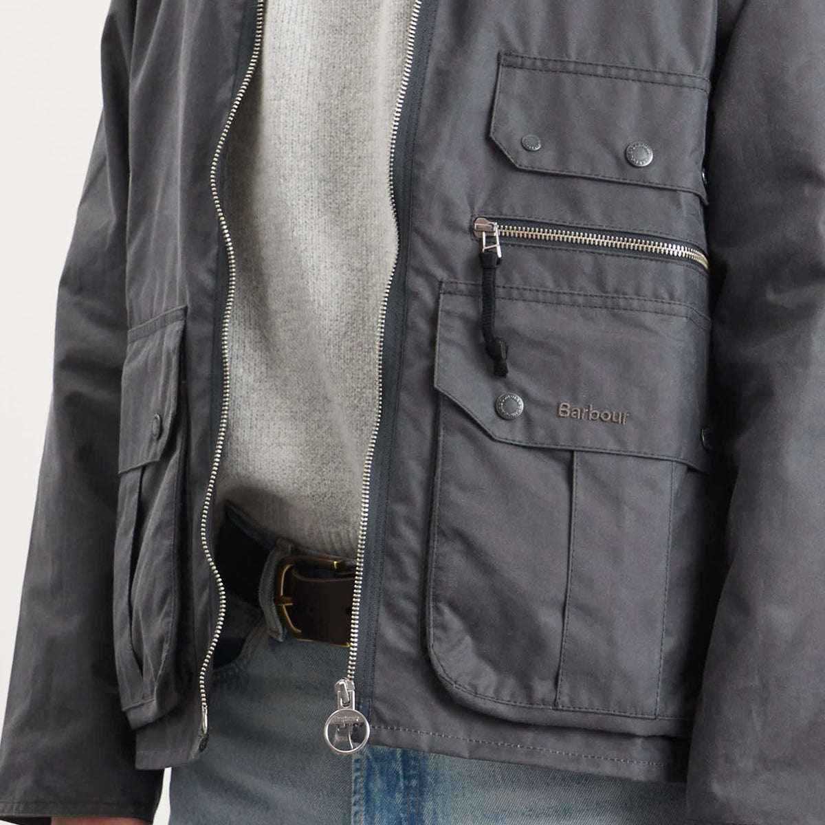 Barbour Re-Engineered Blackett Spey Wax Jacket