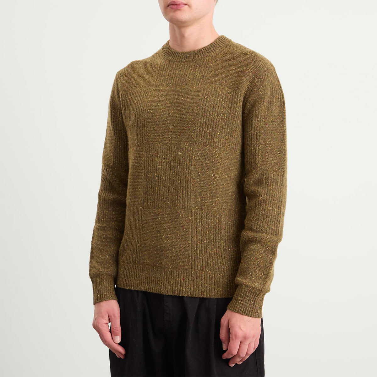 Foret Orbit Jacquard Donegal Jumper