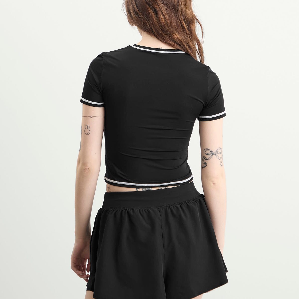 TALA Ultralite Active Contrast Stitch Tee