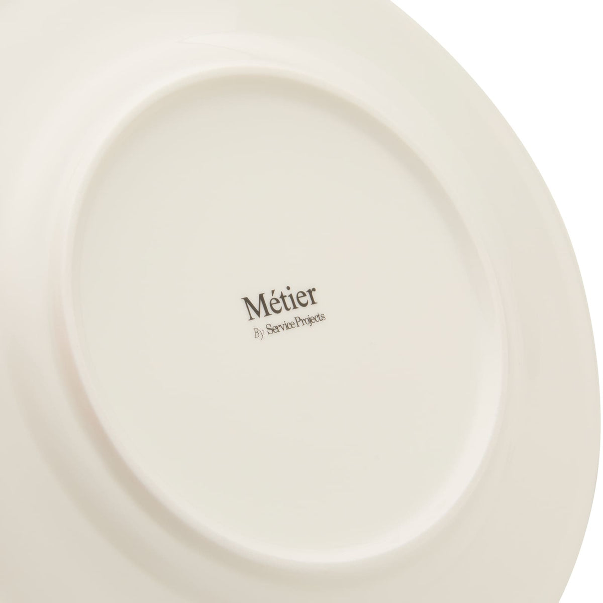 Service Projects Métier Embossed Lunch Plate - Set of 2