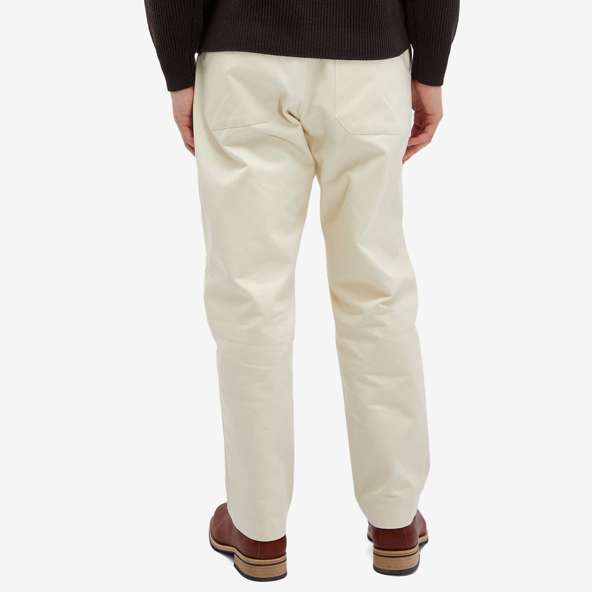 Studio Nicholson Bill Narrow Leg Twill Pants