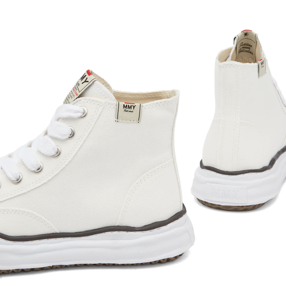 Maison MIHARA YASUHIRO Peterson Original Sole Canvas Hi Sneaker