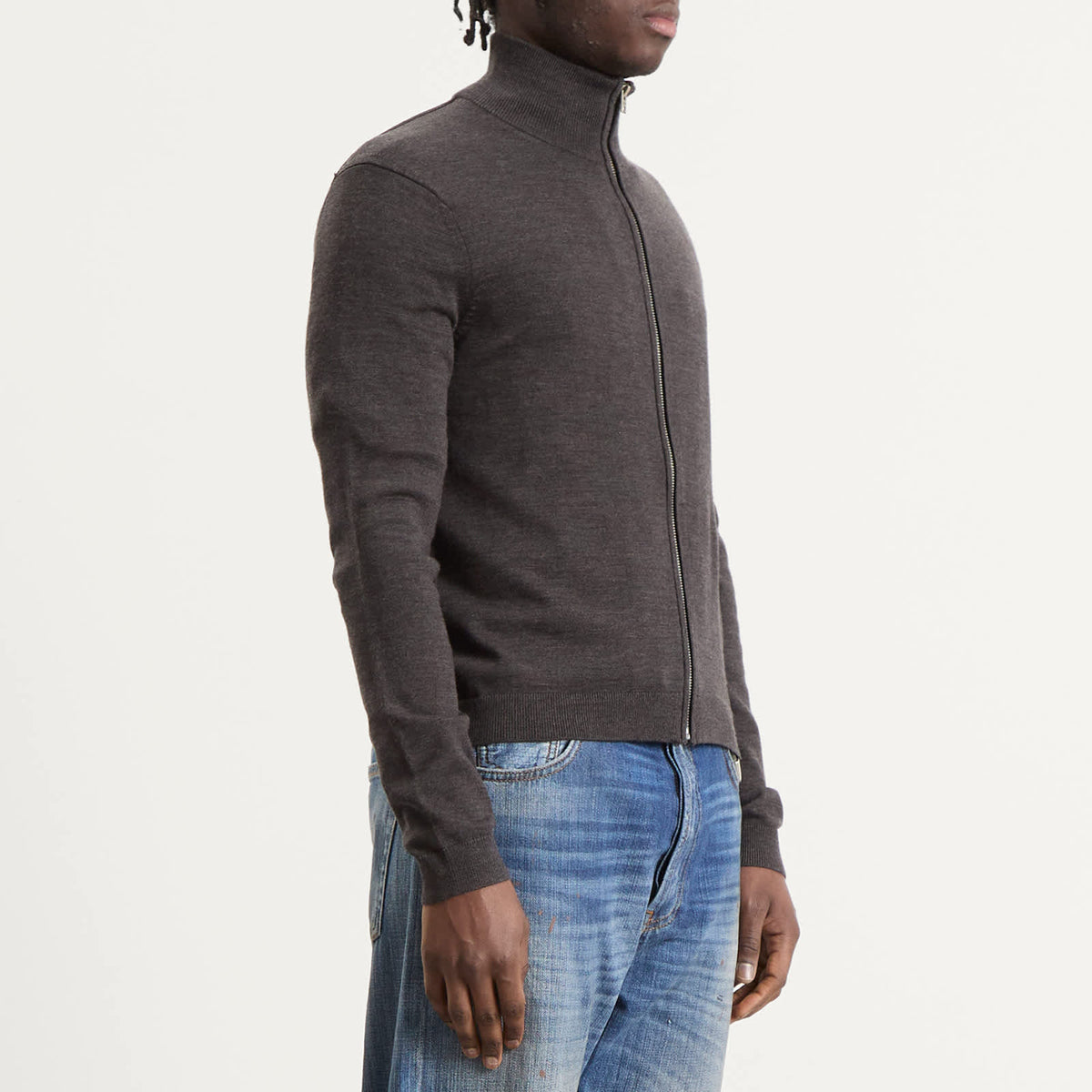 Acne Studios Merino Zip Through