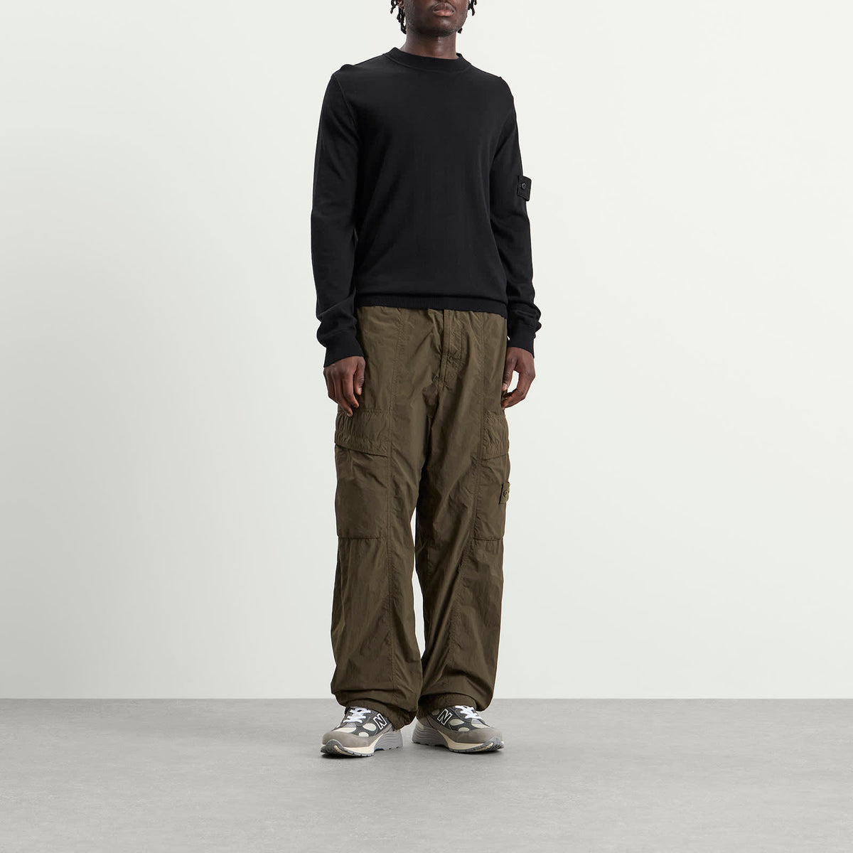 Stone Island Ghost Light Pure Wool Jumper