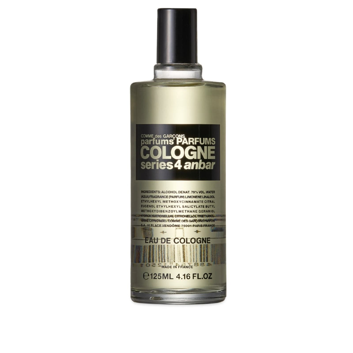 Comme des Garçons Series 4 Eau de Cologne: Anbar