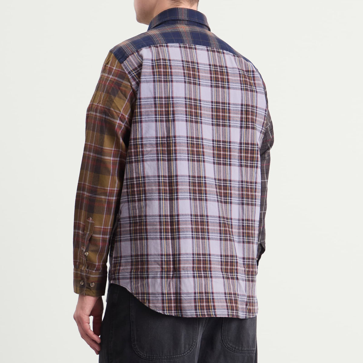 Aries Overdyed Patchwork Shirt